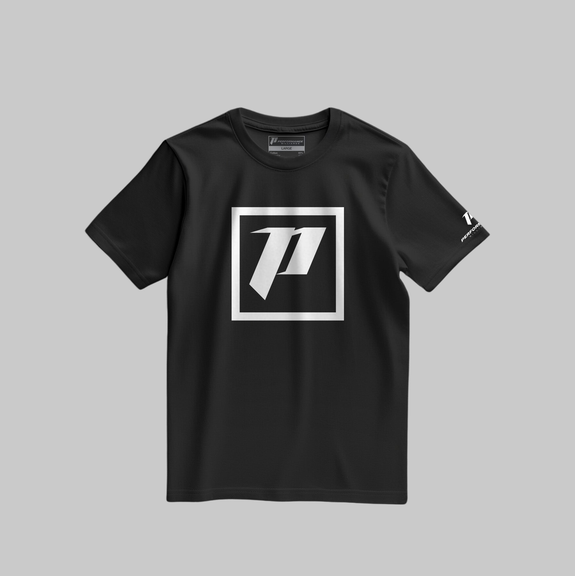 Performance Billiards - Boxed "P" Logo Tee