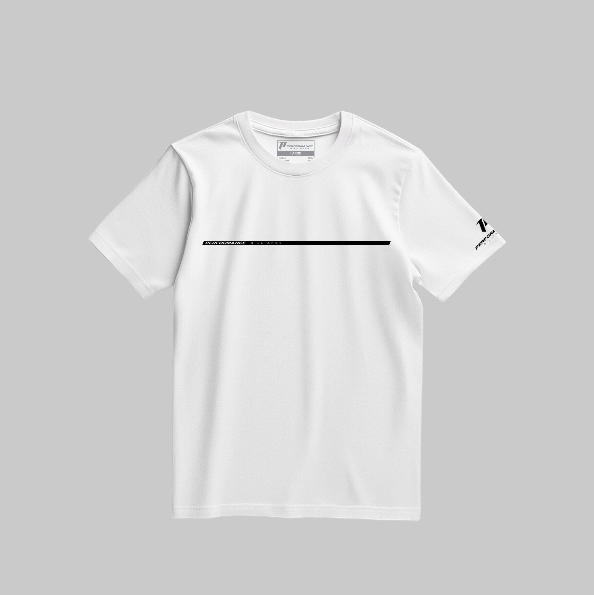 Performance Billiards - Minimalist Brand Stripe Tee