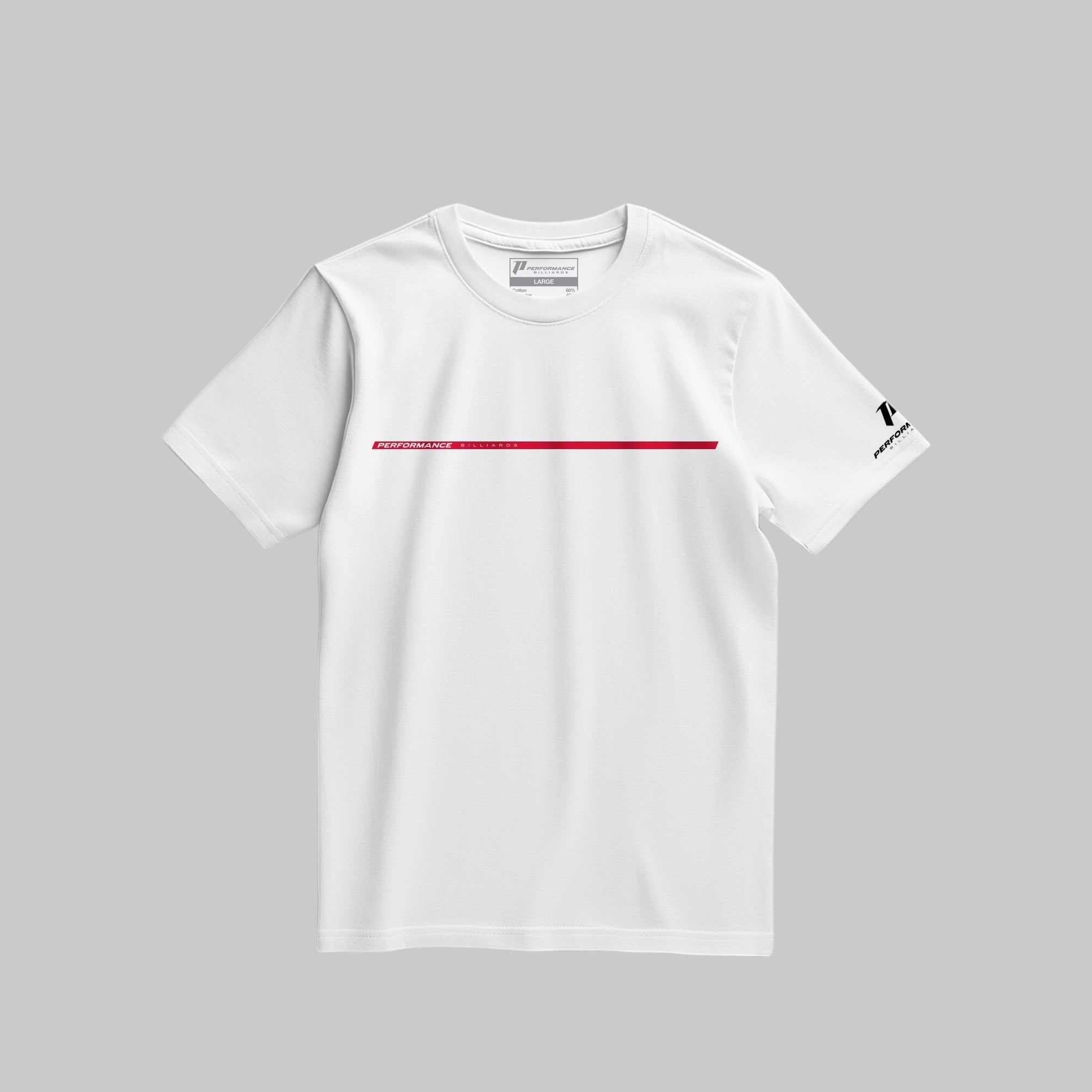 Performance Billiards - Minimalist Brand Stripe Tee